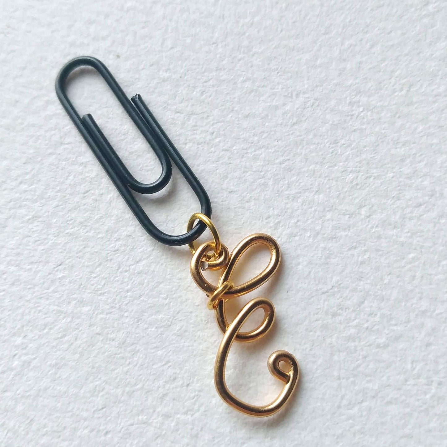 Leelaloo Alphabet Wire Art Bookmark