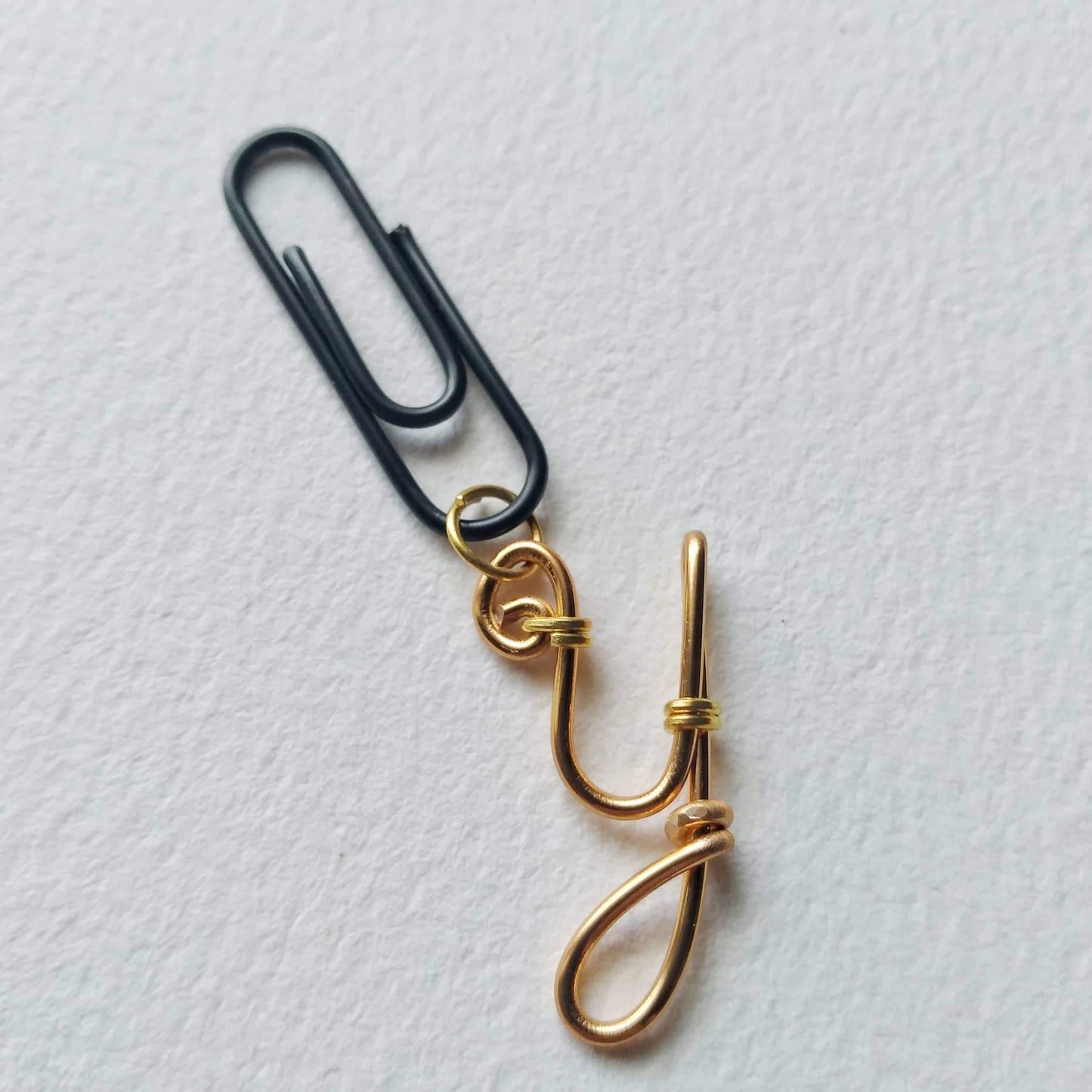 Leelaloo Alphabet Wire Art Bookmark