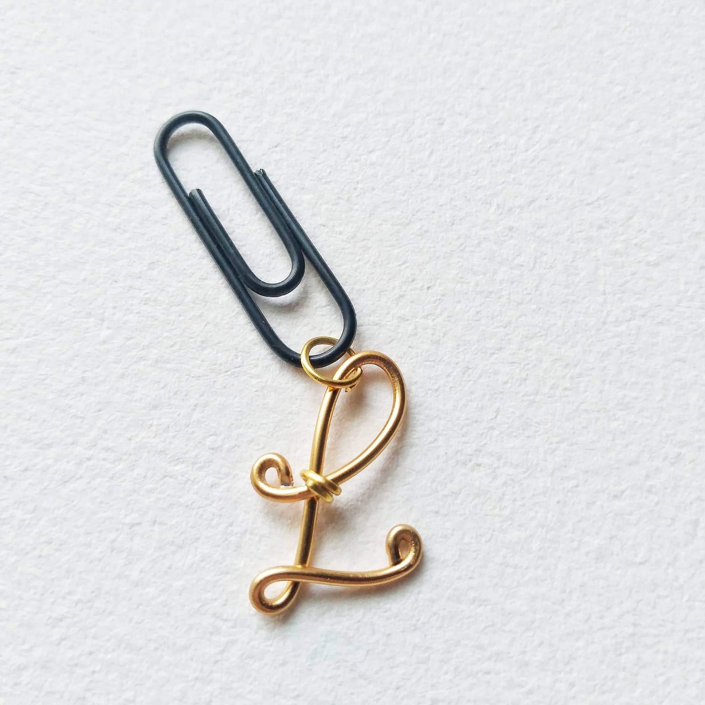 Leelaloo Alphabet Wire Art Bookmark