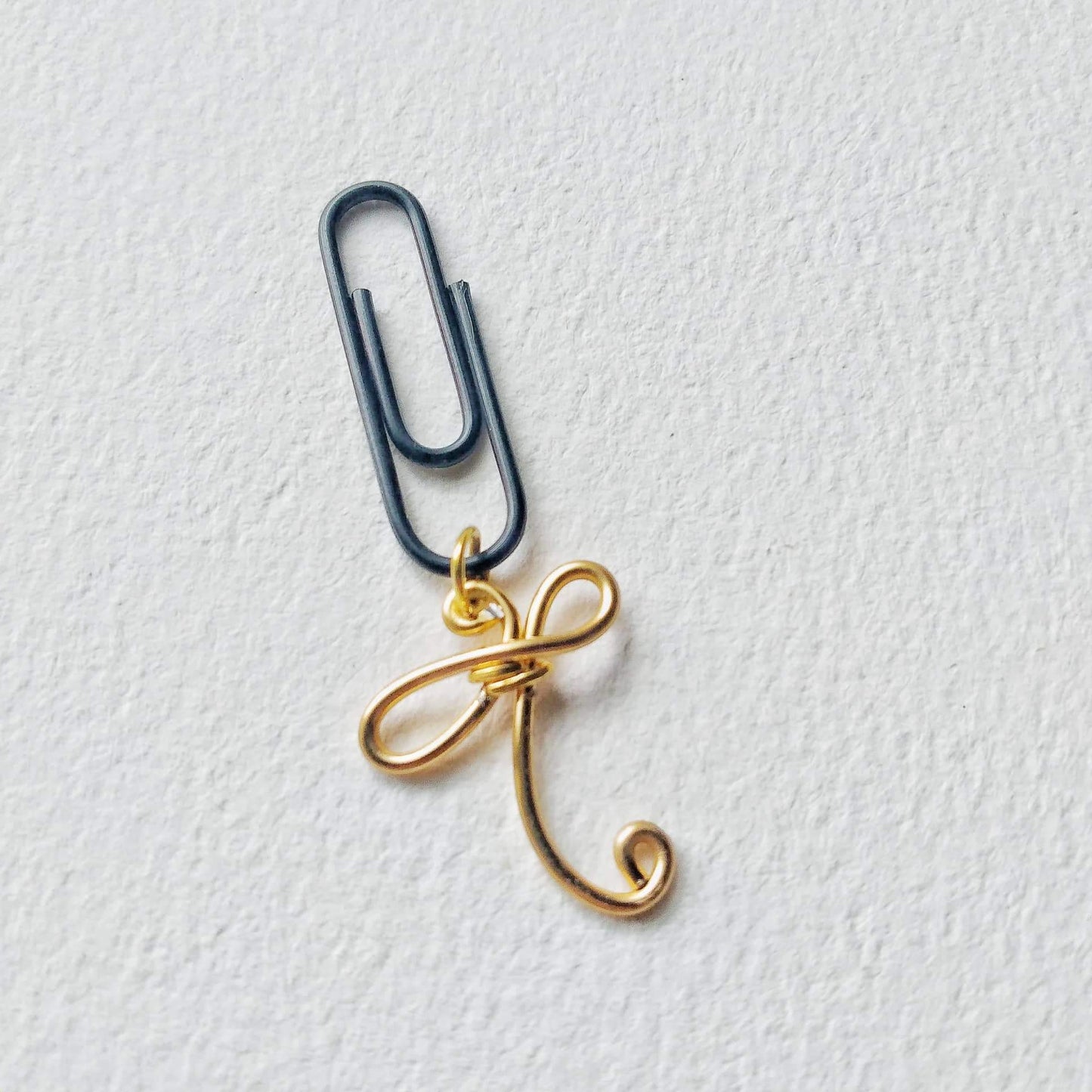 Leelaloo Alphabet Wire Art Bookmark