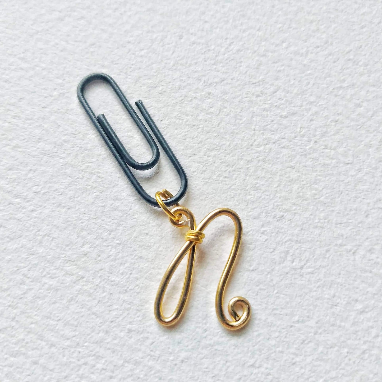 Leelaloo Alphabet Wire Art Bookmark