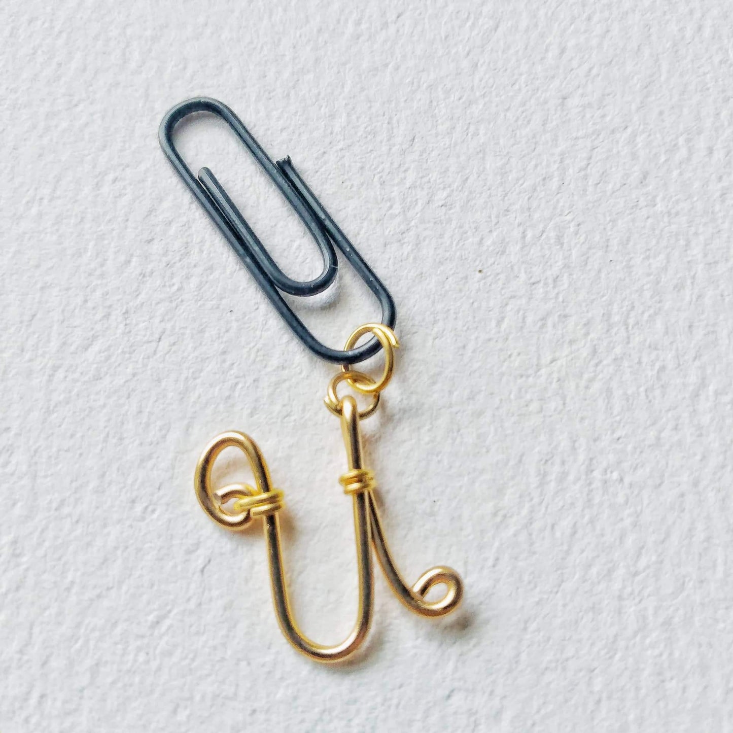 Leelaloo Alphabet Wire Art Bookmark
