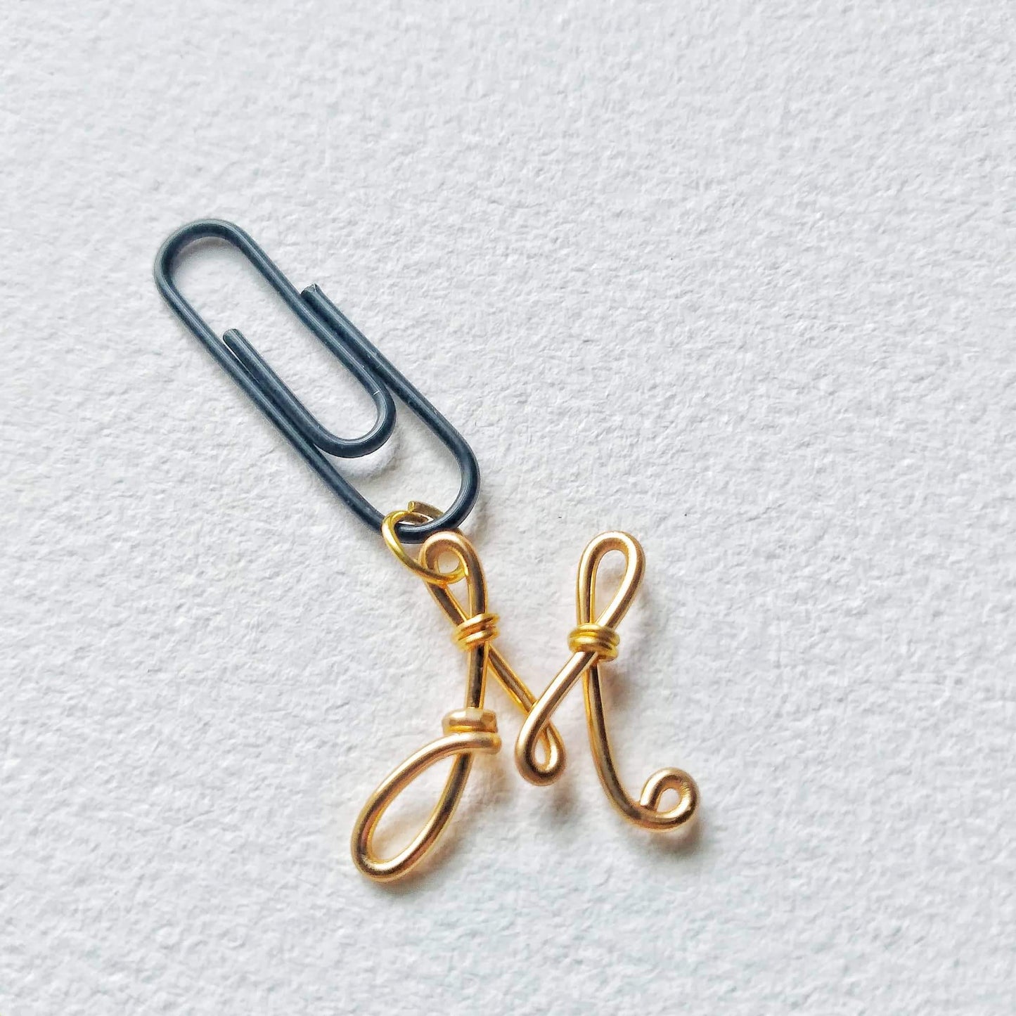 Leelaloo Alphabet Wire Art Bookmark