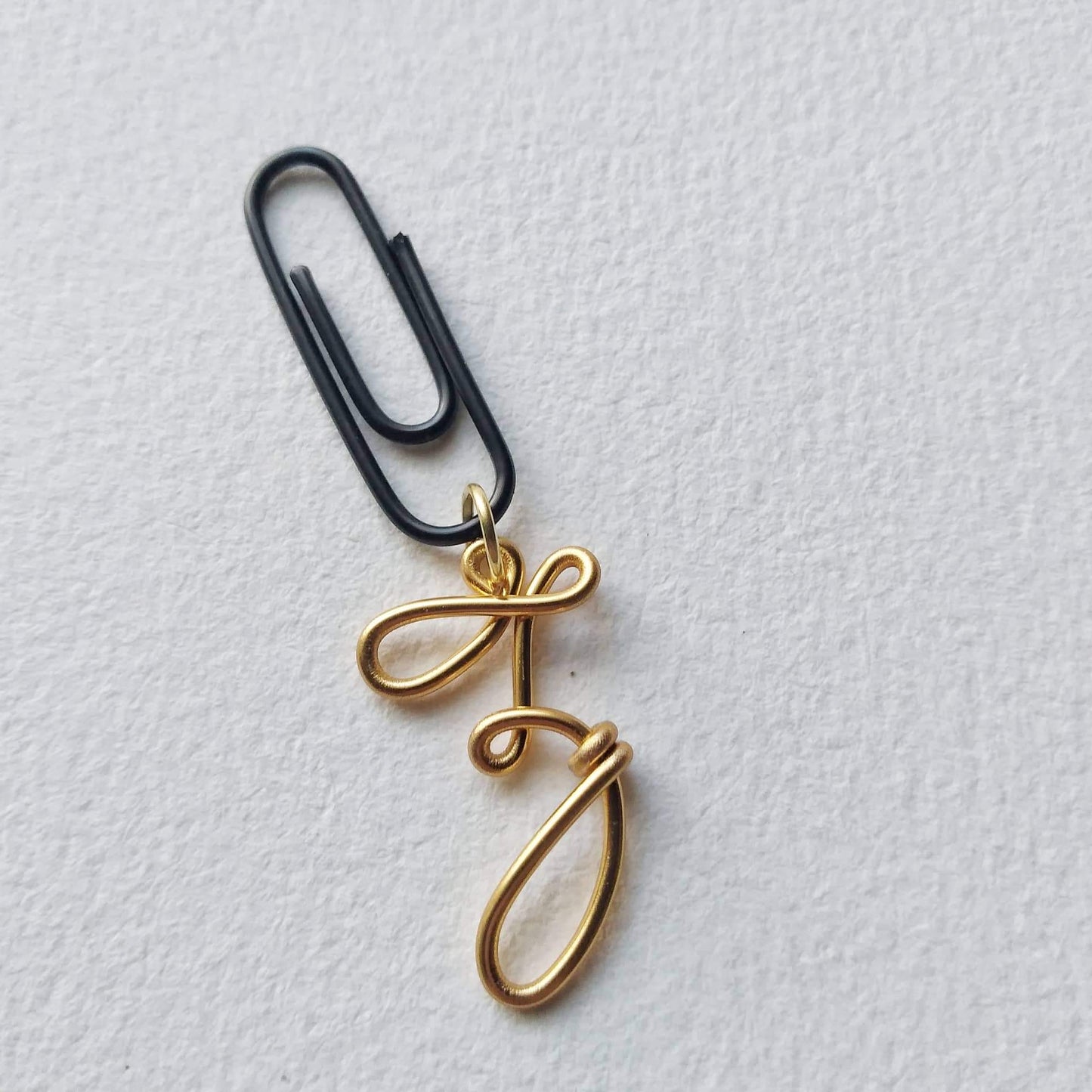 Leelaloo Alphabet Wire Art Bookmark