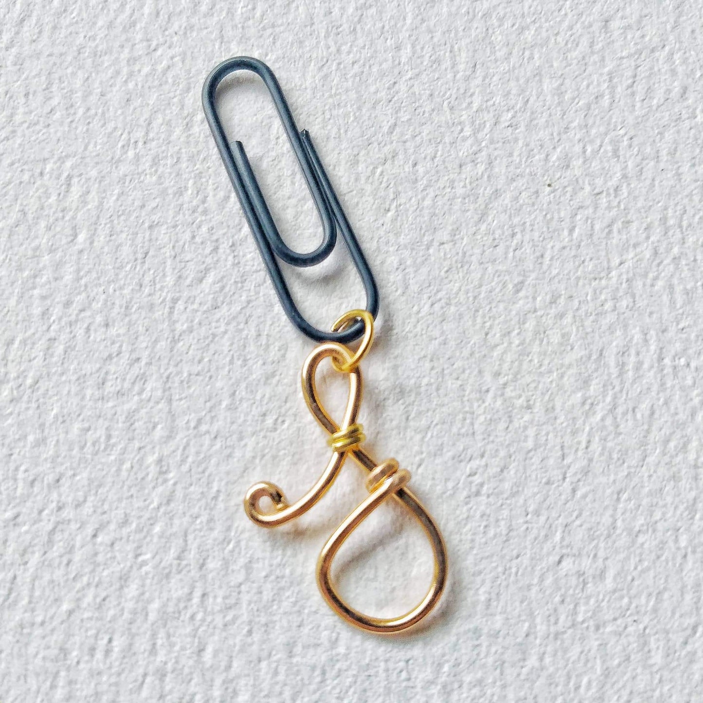 Leelaloo Alphabet Wire Art Bookmark
