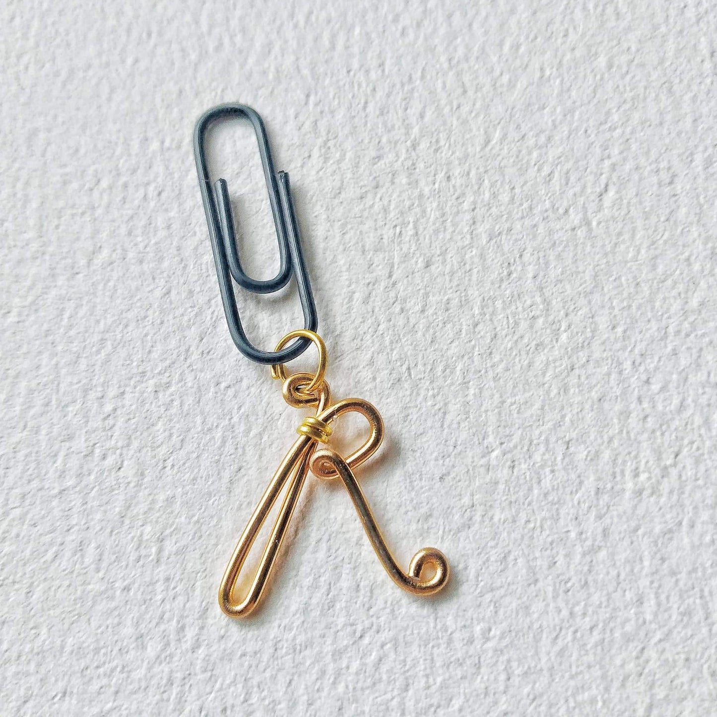 Leelaloo Alphabet Wire Art Bookmark