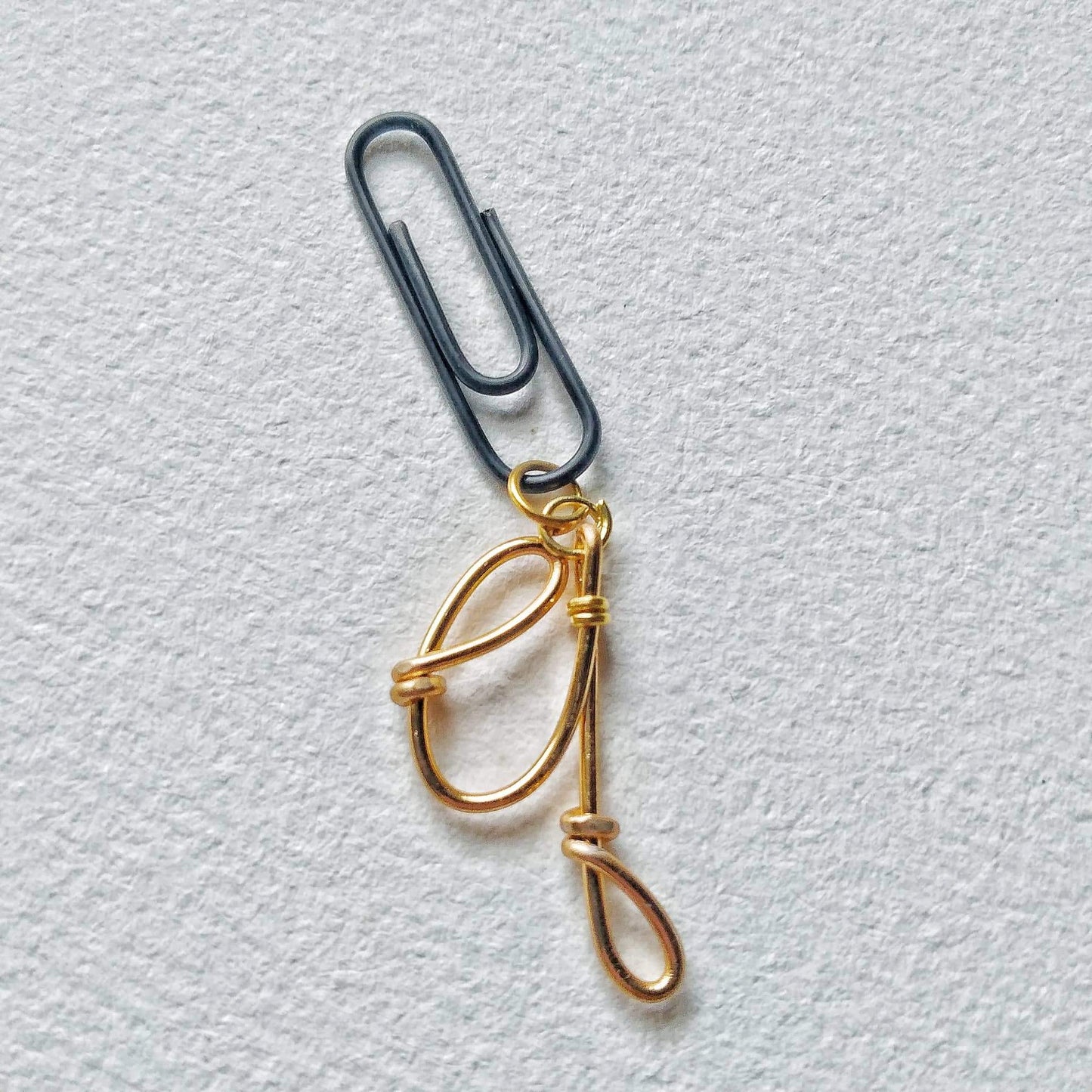Leelaloo Alphabet Wire Art Bookmark
