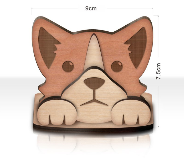 Mr. Sheep Dog Eyeglasses Holder (Pomeranian/ Red Shih Tzu)