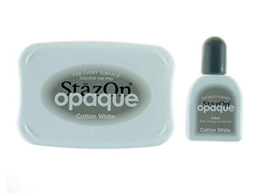 Tsukineko StazON Opaque - Cotton White