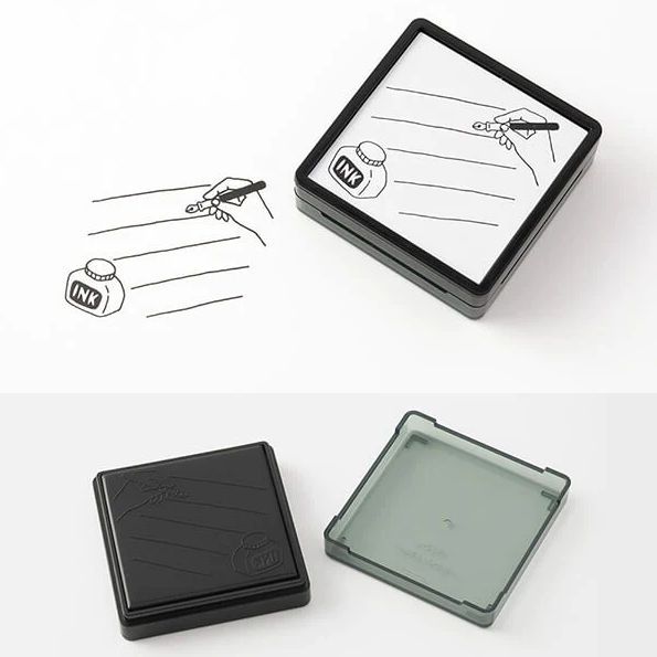 Midori Paintable Stamp Pre-inked - Stationery