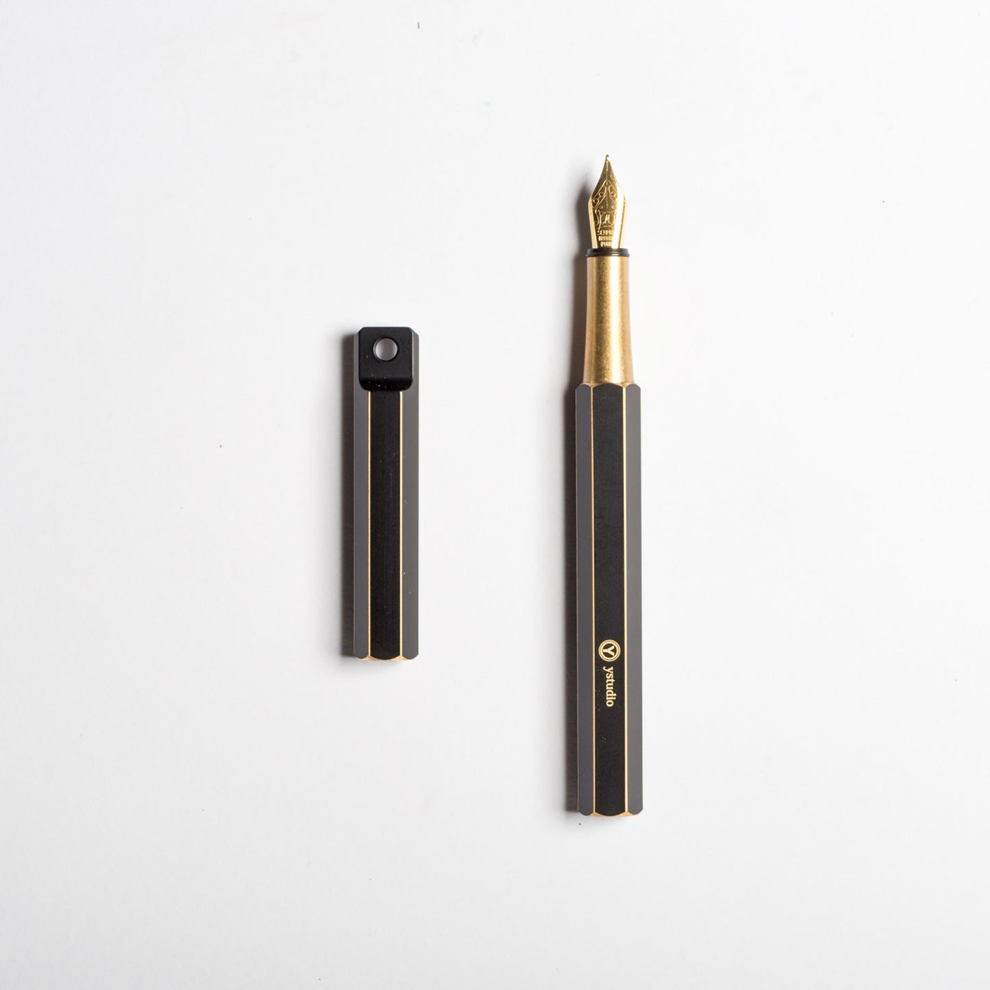 Ystudio Classic Revolve - Portable Fountain Pen-Black