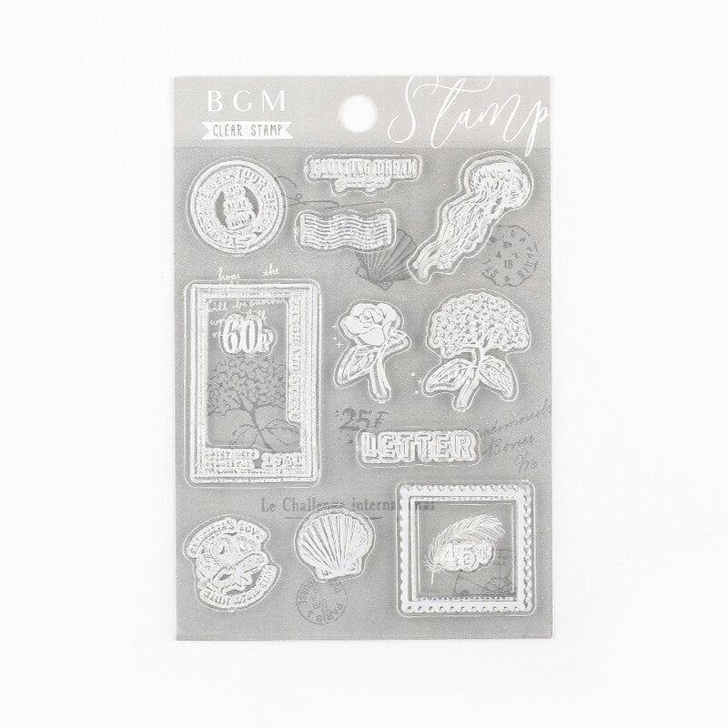 BGM Clear Stamp - Postal Stamp