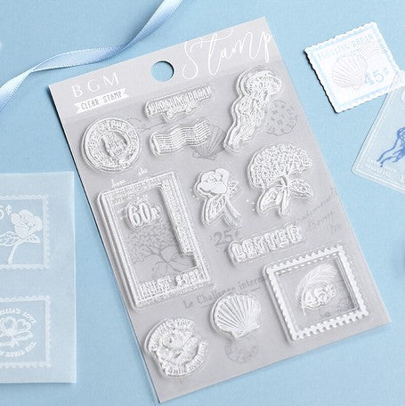 BGM Clear Stamp - Postal Stamp