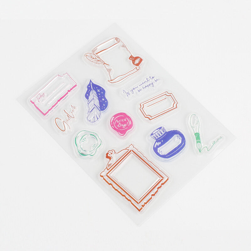 BGM Clear Stamp - Letter Set