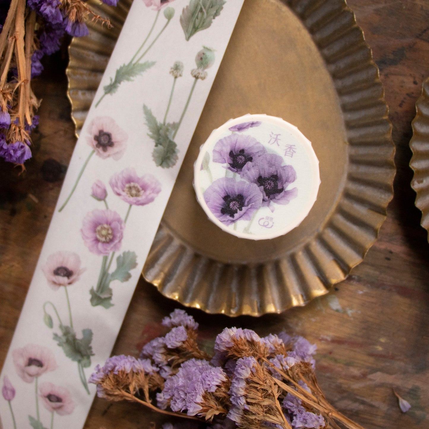 Loidesign 5cm Washi Tape - Papaver