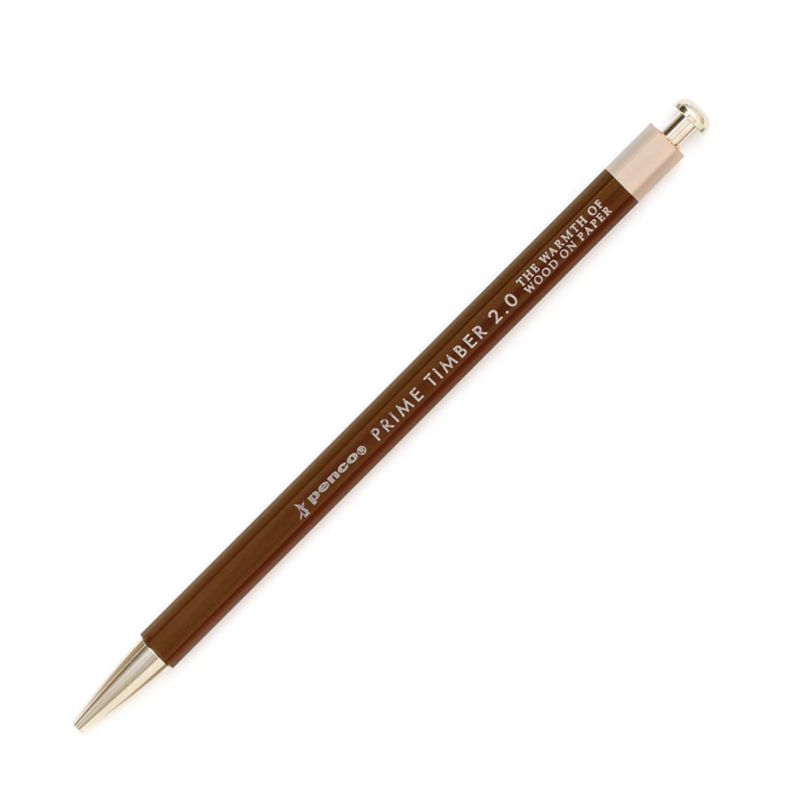 Penco Prime Timber (Mechanical Pencil) - Brown