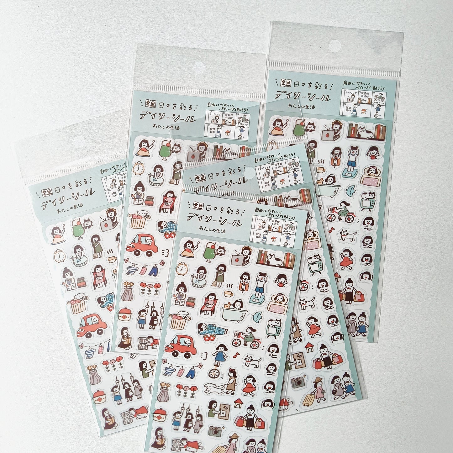 Furukawa Wa-Life Daily Stickers - My Life