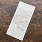 Oeda Letterpress Sticker Sheet - STAMP - Bronze  (COMING SOON)