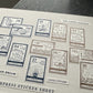 Oeda Letterpress Sticker Sheet - STAMP - Bronze  (COMING SOON)