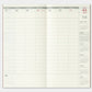 Traveler's Notebook Regular Size Refill 2025 Weekly Vertical