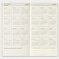 PRE-ORDER Traveler's Notebook Refill 2027 Monthly (Regular size)