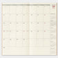 PRE-ORDER Traveler's Notebook Refill 2027 Monthly (Regular size)