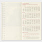 PRE-ORDER Traveler's Notebook Refill 2027 Monthly (Regular size)
