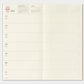 PRE-ORDER Traveler's Notebook Refill 2027 Weekly + Memo (Regular Size)