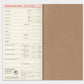 PRE-ORDER Traveler's Notebook Refill 2027 Weekly + Memo (Regular Size)