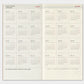 PRE-ORDER Traveler's Notebook Refill 2027 Weekly Vertical (Regular Size)