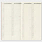 PRE-ORDER Traveler's Notebook Refill 2027 Weekly Vertical (Regular Size)