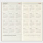 PRE-ORDER Traveler's Notebook Refill 2027 Weekly Vertical (Regular Size)