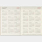 PRE-ORDER Traveler's Notebook Refill 2027 Monthly (Passport Size)