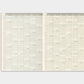 PRE-ORDER Traveler's Notebook Refill 2027 Monthly (Passport Size)