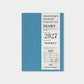 PRE-ORDER Traveler's Notebook Refill 2027 Weekly (Passport size)