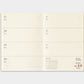 PRE-ORDER Traveler's Notebook Refill 2027 Weekly (Passport size)