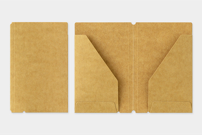 Traveler’s Notebook Card Size 20th Anniversary Set Brown