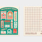 Traveler's Notebook Passport Size Plastic Sheet/Shitajiki 2024