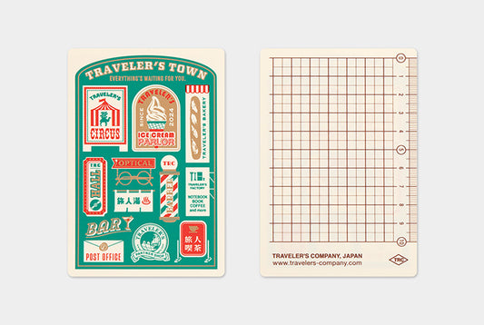 Traveler's Notebook Passport Size Plastic Sheet/Shitajiki 2024