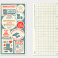 PRE-ORDER Traveler's Notebook Plastic Sheet / Underlay 2027 (Regular size)