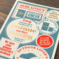 PRE-ORDER Traveler's Notebook Plastic Sheet / Underlay 2027 (Regular size)