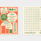 PRE-ORDER Traveler's Notebook Plastic Sheet / Underlay 2027 (Passport size)