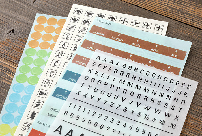 PRE-ORDER Traveler's Notebook Customized Sticker Set for 2027 Diary