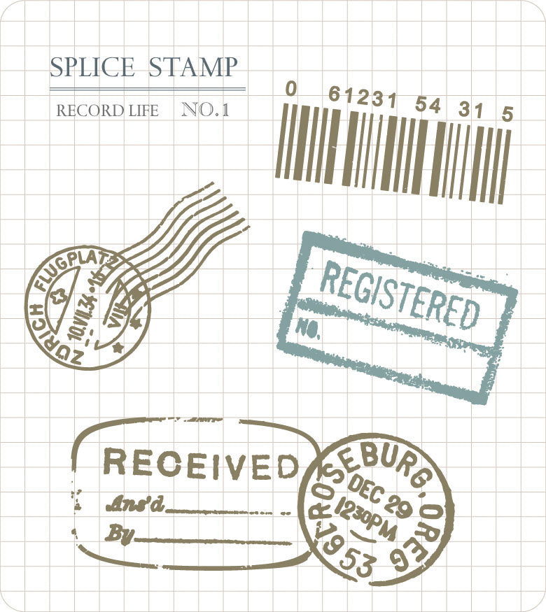 MU Life Record Life Stamp No. 01 Travel