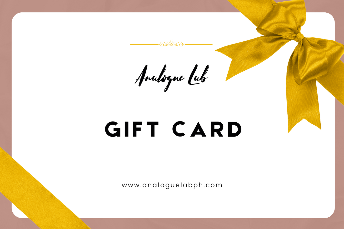 Analogue Gift Card