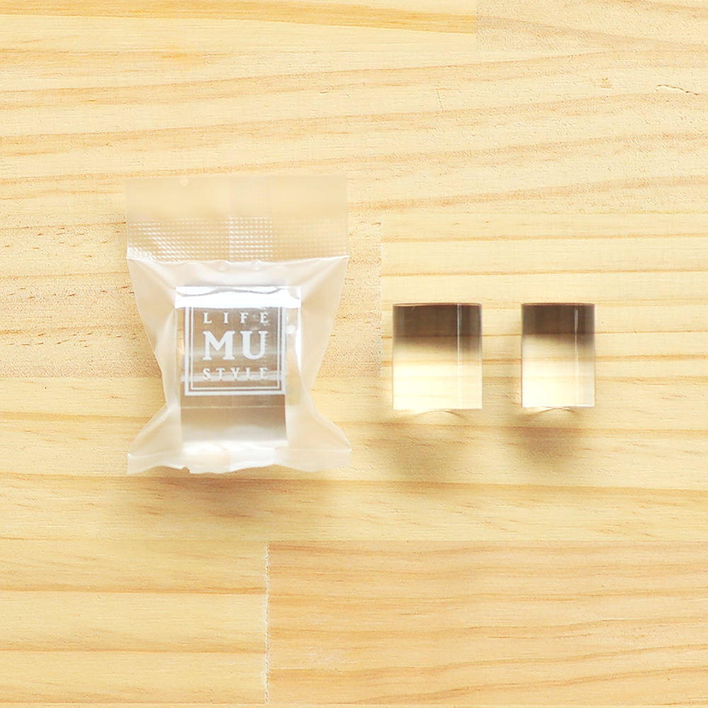 MU Life Cylindrical Acrylic Set | Crystal Seal