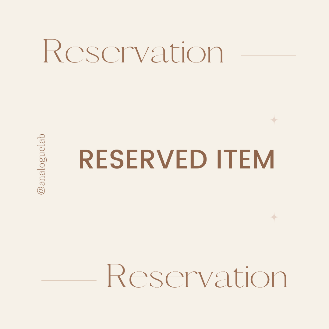 RESERVED ITEM for P. P.