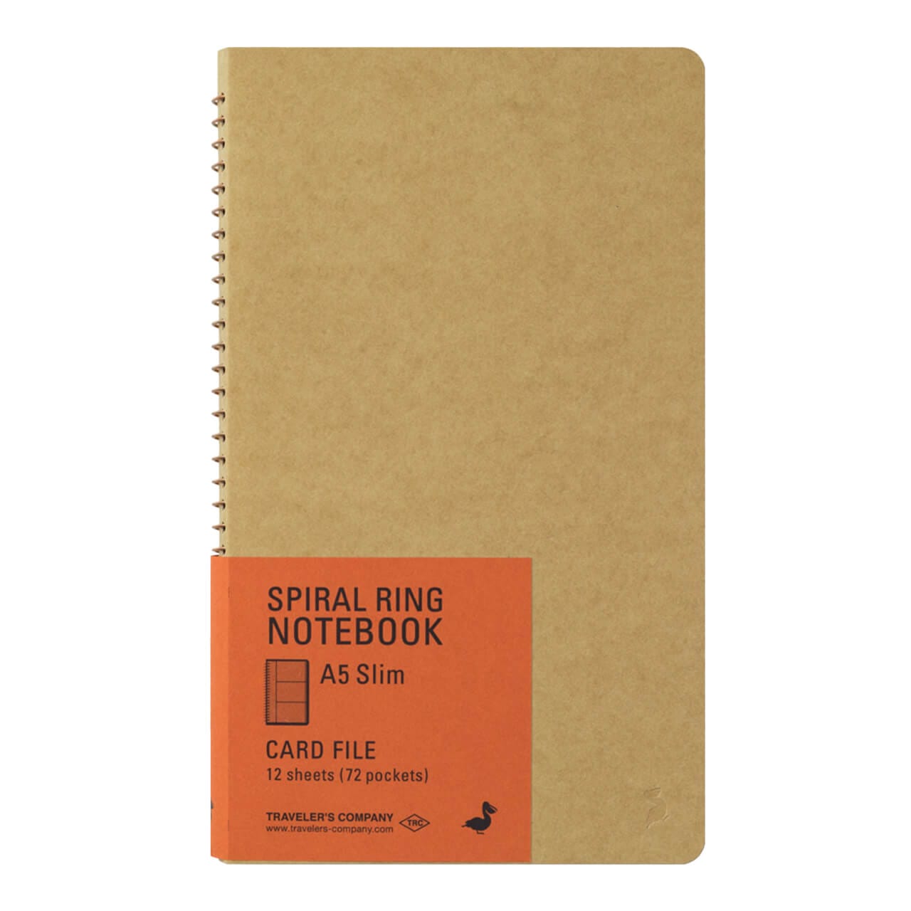 Traveler’s Notebook TRC Spiral Ring Notebook A5 Slim – Card File ₱525.00