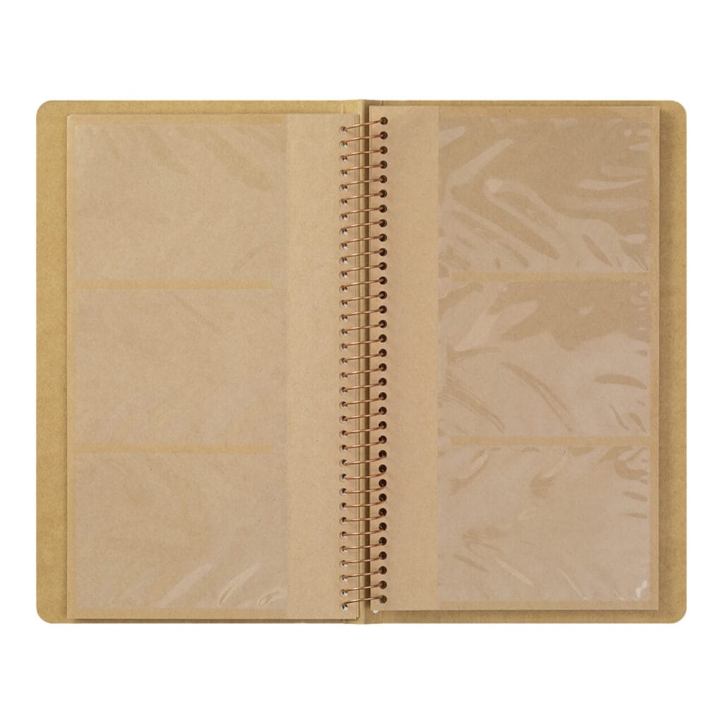 Traveler’s Notebook TRC Spiral Ring Notebook A5 Slim – Card File ₱525.00