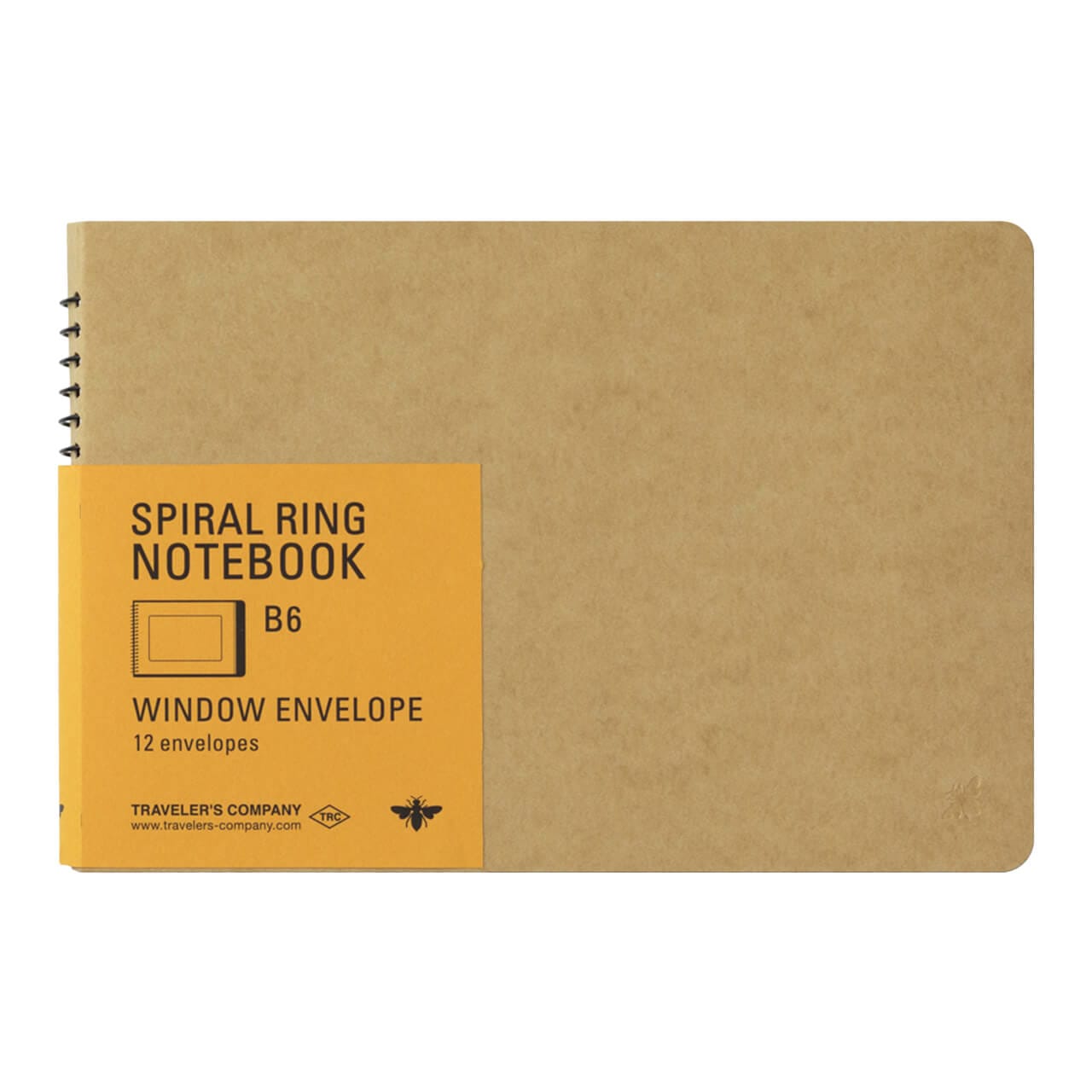Traveler’s Notebook TRC Spiral Ring Notebook B6 – Window Envelope